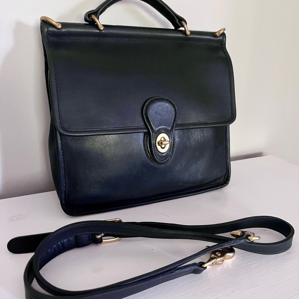 Black Coach Willis Bag